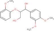 1-(3,4-Dimethoxyphenyl)-2-(2-methoxyphenoxy)-propane-1,3-diol