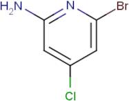 6-Bromo-4-chloro-pyridin-2-ylamine