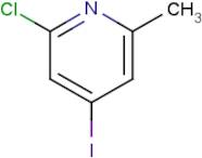 2-Chloro-4-iodo-6-methyl-pyridine