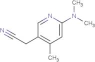 (6-Dimethylamino-4-methyl-pyridin-3-yl)-acetonitrile
