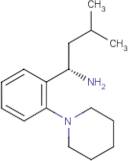 (S)-3-Methyl-1-(2-piperidine-1-yl-phenyl)-butylamine