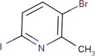 3-Bromo-6-iodo-2-methylpyridine