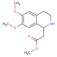 Methyl 2-(6,7-dimethoxy-1,2,3,4-tetrahydroisoquinolin-1-yl)acetate