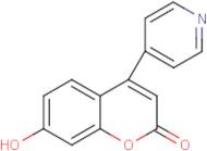 7-Hydroxy-4-(4-pyridyl)coumarin