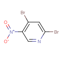 2,4-Dibromo-5-nitropyridine