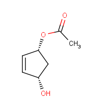 (1R,3S)-cis-4-Cyclopentene-1,3-diol 1-acetate