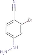 2-Bromo-4-hydrazinylbenzonitrile