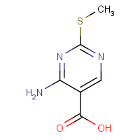 (4-Amino-2-(methylthio)pyrimidine-5-carboxylic acid