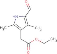 Ethyl (5-formyl-2,4-dimethyl-1H-pyrrol-3-yl)acetate