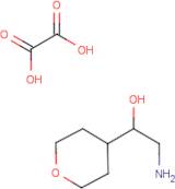 2-Amino-1-(tetrahydro-2H-pyran-4-yl)ethanol oxalate salt