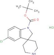 tert-Butyl 5-chlorospiro[2h-indole-3,4'-piperidine]-1-carboxylate hydrochloride