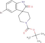 tert-Butyl 5-bromo-2-oxospiro[indoline-3,4'-piperidine]-1'-carboxylate