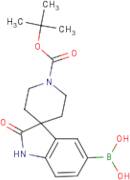 1'-tert-Butoxycarbonyl-2-oxospiro[indoline-3,4'-piperidine]-5-ylboronicacid