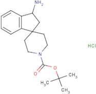 tert-Butyl 3-amino-2,3-dihydrospiro[indene-1,4'-piperidine]-1'-carboxylate hydrochloride