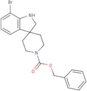 Benzyl 7-bromospiro[1,2-dihydroindole-3,4'-piperidine]-1'-carboxylate