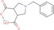 1-Benzyl-4-(methoxycarbonyl)pyrrolidine-3-carboxylic acid