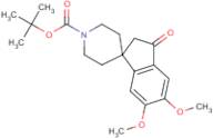 tert-Butyl 5,6-dimethoxy-3-oxo-2,3-dihydrospiro[indene-1,4'-piperidine]-1'-carboxylate