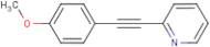 2-[(4-Methoxyphenyl)ethynyl]pyridine