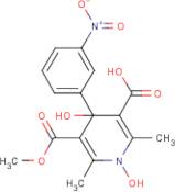 2,6-Dimethyl-5-(methoxycarbonyl)-4-(3-nitrophenyl)-1,4-dihydroxypyridine-3-carboxylic acid