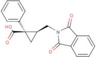 (Z)-1-Phenyl-2-(phthalimidomethyl)-cyclopropanecarboxylic acid