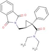 (1R,2S)-2-[(1,3-Dioxo-1,3-dihydro-2H-isoindol-2-yl)methyl]-N,N-diethyl-1-phenylcyclopropanecarboxamide
