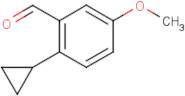 2-(Cyclopropyl)-5-methoxybenzaldehyde
