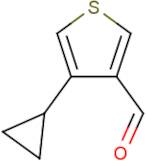 3-Cyclopropylthiophene-4-carboxaldehyde