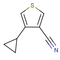 3-Cyclopropylthiophene-4-carbonitrile