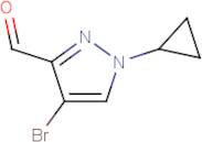 4-Bromo-1-(cyclopropyl)-1H-pyrazole-3-carbaldehyde