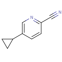 5-Cyclopropylpyridine-2-carbonitrile