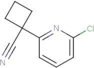 1-(6-Chloropyridin-2-yl)cyclobutanecarbonitrile