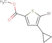 Methyl 5-bromo-4-(cyclopropyl)thiophene-2-carboxylate