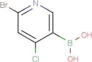 (6-Bromo-4-chloropyridin-3-yl)boronic acid