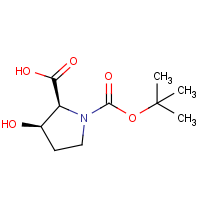 (2S,3R)-3-Hydroxypyrrolidine-2-carboxylic acid, N-BOC protected