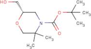 N-t-BOC-(2S)-(Hydroxymethyl)-5,5-Dimethylmorpholine