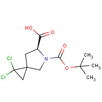 (6S)-5-(tert-Butoxycarbonyl)-1,1-dichloro-5-azaspiro[2.4]heptane-6-carboxylic acid