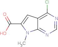 4-Chloro-7-methyl-7H-pyrrolo[2,3-d]pyrimidine-6-carboxylic acid