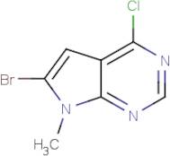 6-Bromo-4-chloro-7-methyl-7H-pyrrolo[2,3-d]pyrimidine