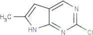 2-Chloro-6-methyl-7H-pyrrolo[2,3-d]pyrimidine