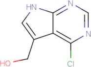 (4-Chloro-7H-pyrrolo[2,3-d]pyrimidin-5-yl)methanol