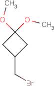 (3,3-Dimethoxy-cyclobutyl)methylbromide