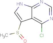 4-Chloro-5-(methylsulfinyl)-7H-pyrrolo[2,3-d]pyrimidine