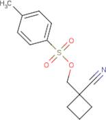 Toluene-4-sulfonic acid 1-cyano-cyclobutylmethyl ester