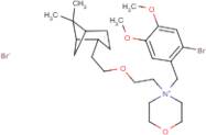 4-[(2-Bromo-4,5-dimethoxyphenyl)methyl]-4-[2-[2-(6,6-dimethylbicyclo[3.1.1]hept-2-yl)ethoxy]ethyl]-Morpholinium bromide (1:1)