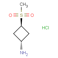 trans-3-Methylsulfonylcyclobutylamine hydrochloride