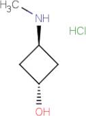 trans-3-(Methylamino)cyclobutan-1-ol hydrochloride