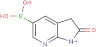 {2-Oxo-1H,2H,3H-pyrrolo[2,3-b]pyridin-5-yl}boronic acid