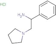 1-Phenyl-2-pyrrolidin-1-ylethylamine hydrochloride