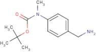 tert-Butyl 4-(aminomethyl)phenyl(methyl)carbamate