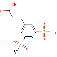 3-(3,5-Bis-methanesulfonyl-phenyl)propionic acid